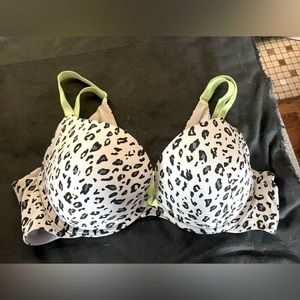 Torrid Leopard Print Neon Bra